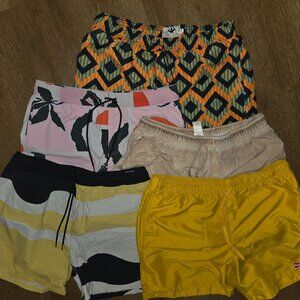 Mens Swim Trunk Bundle 5pair